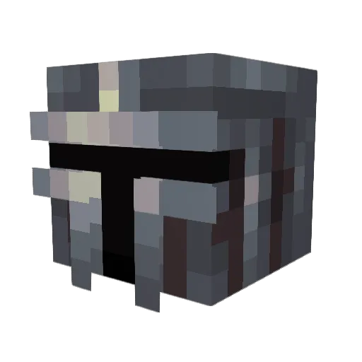 Airya51 Minecraft avatar head, 3D render