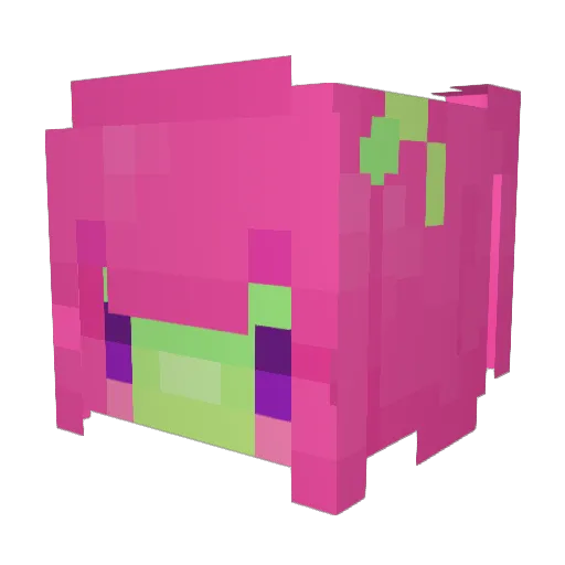 Airyy_head Minecraft avatar head, 3D render