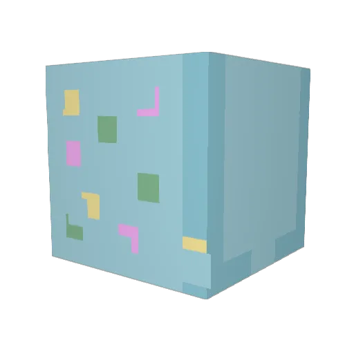 AisaOwO Minecraft avatar head, 3D render