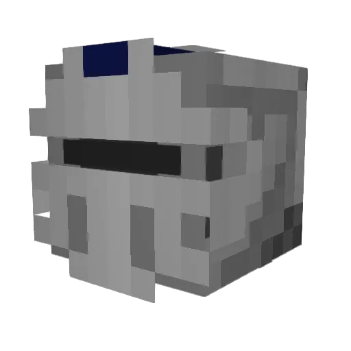 Aisar87 Minecraft avatar head, 3D render