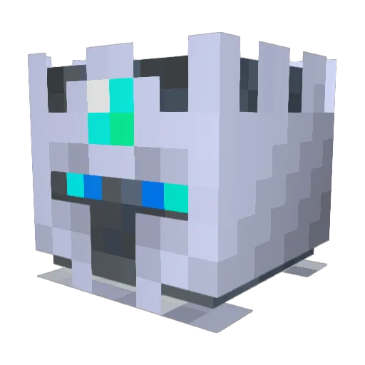 AisuSTQ Minecraft avatar head, 3D render