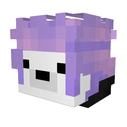 AitOmler Minecraft avatar head, 3D render