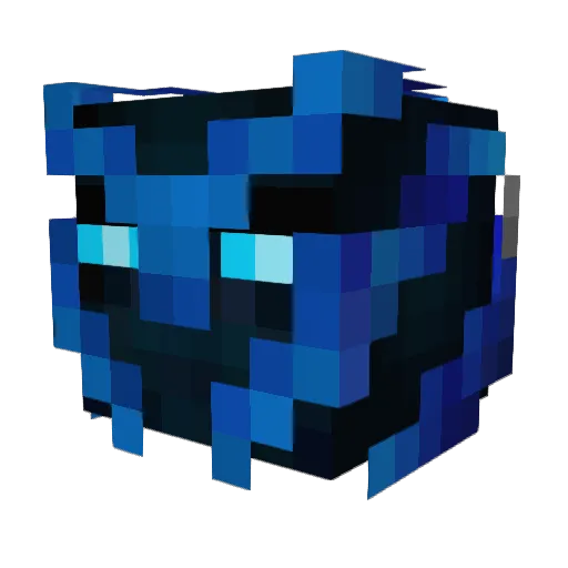 Aither01 Minecraft avatar head, 3D render