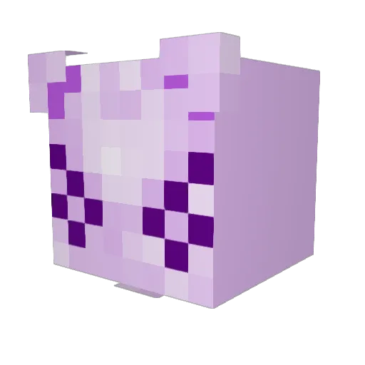 Aithoma_ Minecraft avatar head, 3D render