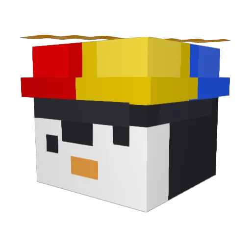 Aitor2024 Minecraft avatar head, 3D render
