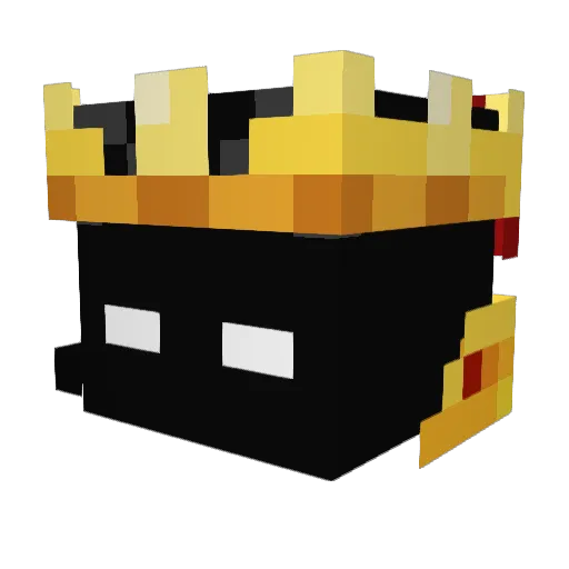 Aix_Y Minecraft avatar head, 3D render