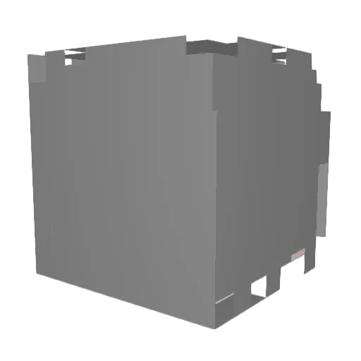Aiyai_ Minecraft avatar head, 3D render