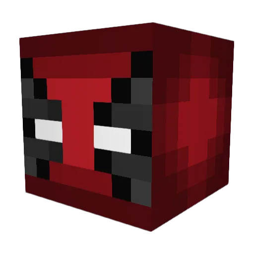AizeBZe Minecraft avatar head, 3D render