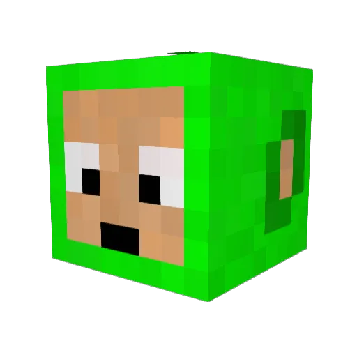 AjAx_935 Minecraft avatar head, 3D render