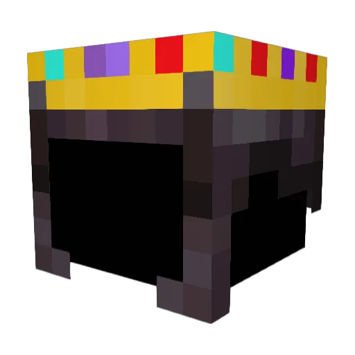 AjBananaman Minecraft avatar head, 3D render