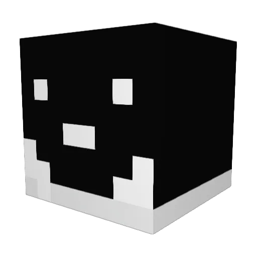 AjLeeee Minecraft avatar head, 3D render