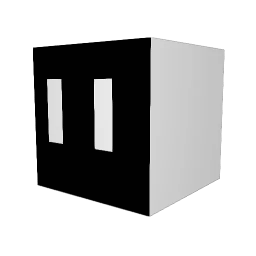 Aj_Lima Minecraft avatar head, 3D render