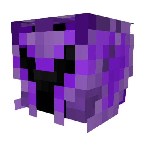 Ajax613 Minecraft avatar head, 3D render