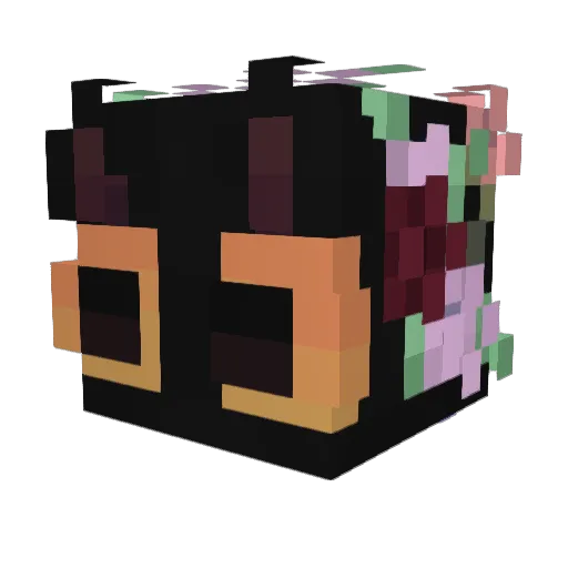 AjaxAllos Minecraft avatar head, 3D render