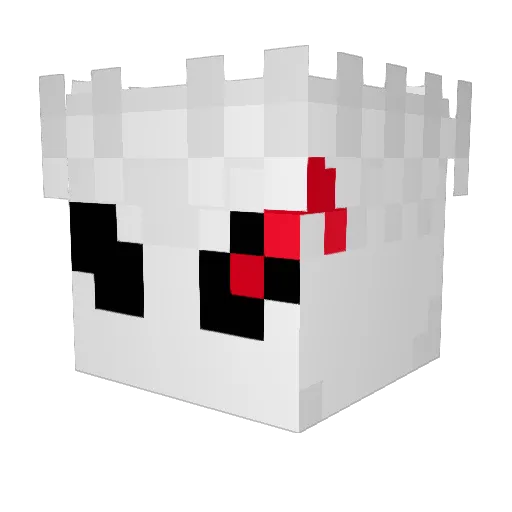 Ajaxx88 Minecraft avatar head, 3D render