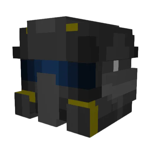 Ajcc1303 Minecraft avatar head, 3D render