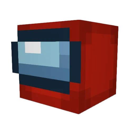 Ajnton Minecraft avatar head, 3D render