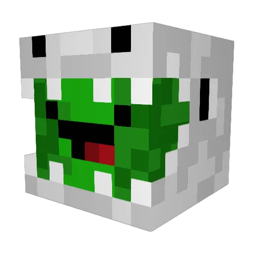 AkaJochem Minecraft avatar head, 3D render