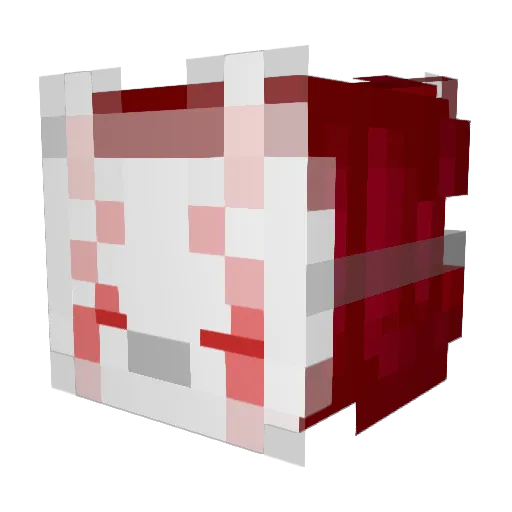 Akachi25 Minecraft avatar head, 3D render