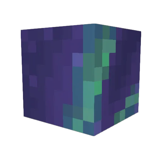 AkashiForce Minecraft avatar head, 3D render