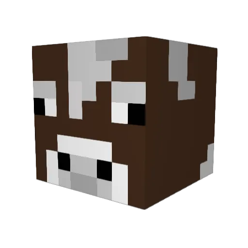 AkazmiGamer Minecraft avatar head, 3D render
