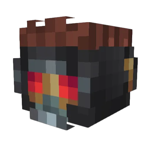 AkemaKunz Minecraft avatar head, 3D render