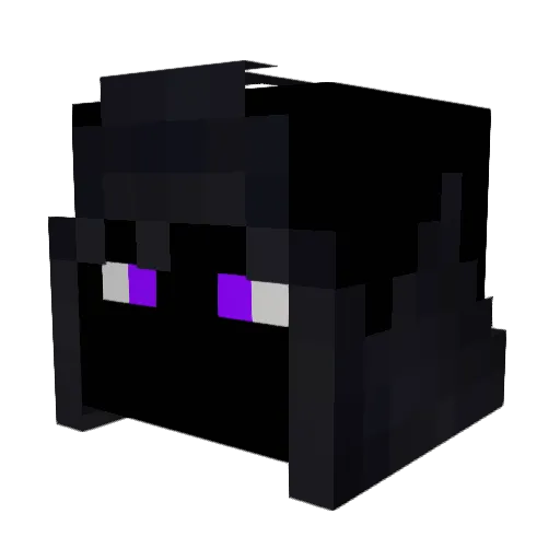 Akeselle Minecraft avatar head, 3D render