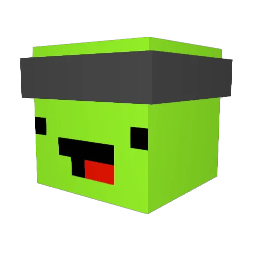 Akhil09 Minecraft avatar head, 3D render