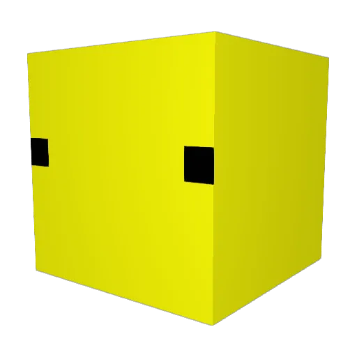 AkiKaloper Minecraft avatar head, 3D render