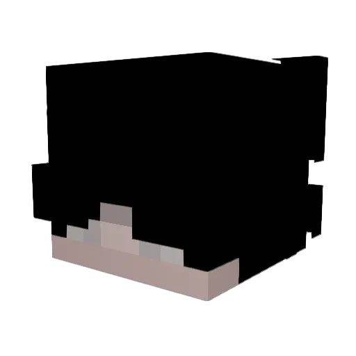 Akinor1_ Minecraft avatar head, 3D render