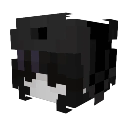 AkiraHotori Minecraft avatar head, 3D render