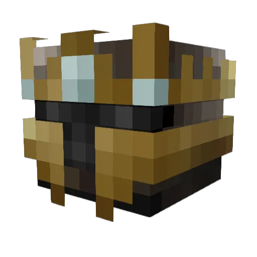 Akirou Minecraft avatar head, 3D render