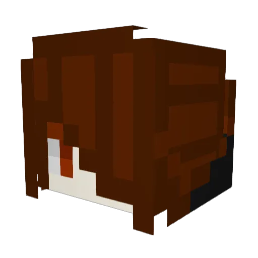 Akis_Papakis Minecraft avatar head, 3D render