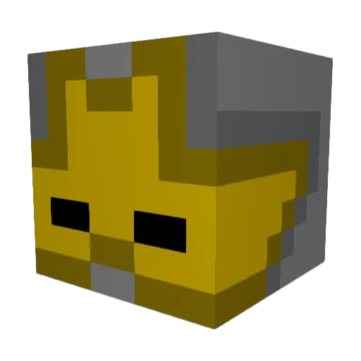 Akisaurus_Rex Minecraft avatar head, 3D render