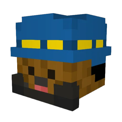 AkmEeR27 Minecraft avatar head, 3D render