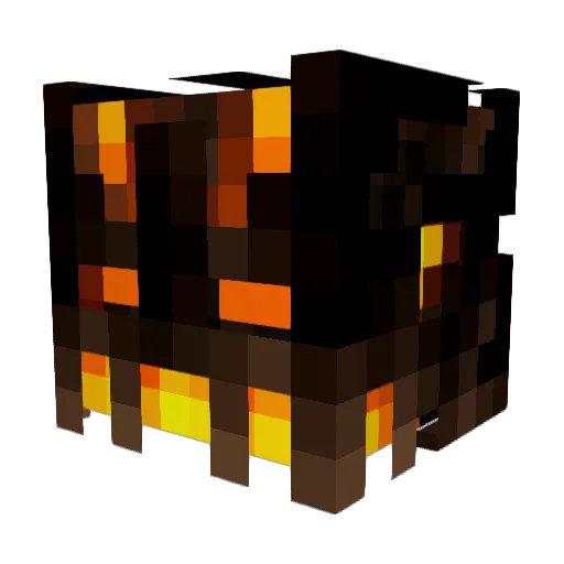 AkmanCrafter Minecraft avatar head, 3D render