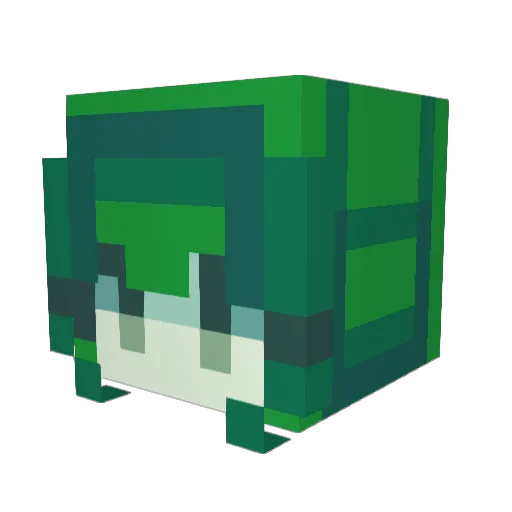 Akontos Minecraft avatar head, 3D render