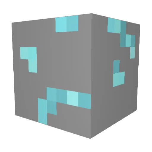 Akribath Minecraft avatar head, 3D render