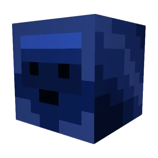 AksRl1794 Minecraft avatar head, 3D render