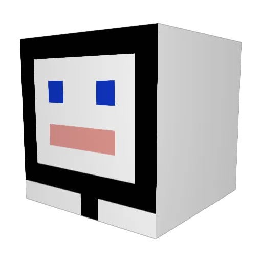 AkselBaksel2 Minecraft avatar head, 3D render