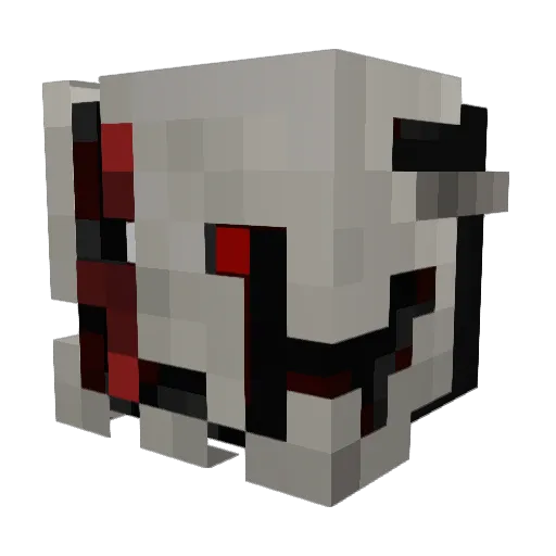 Aktex_ Minecraft avatar head, 3D render