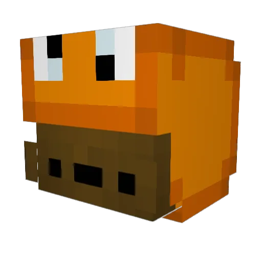 AktivNxtPassiv Minecraft avatar head, 3D render