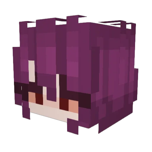 Aktivity_gomes Minecraft avatar head, 3D render