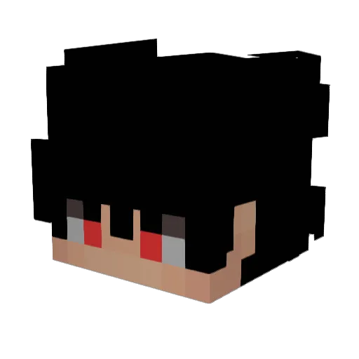 AkuArvid Minecraft avatar head, 3D render