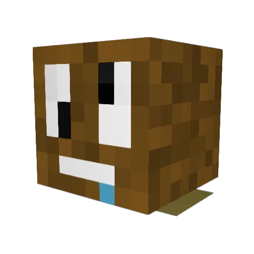 AkuPro08 Minecraft avatar head, 3D render