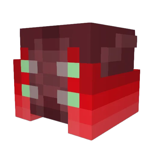 Akulakhan Minecraft avatar head, 3D render