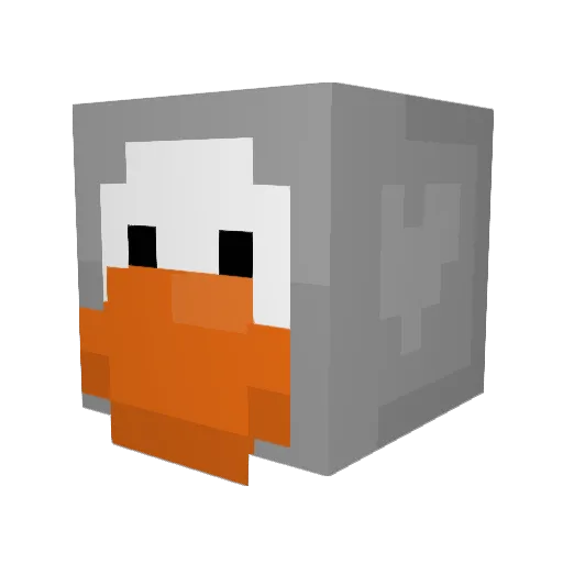 Akvi4 Minecraft avatar head, 3D render