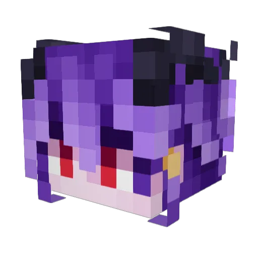Al1sta1r Minecraft avatar head, 3D render