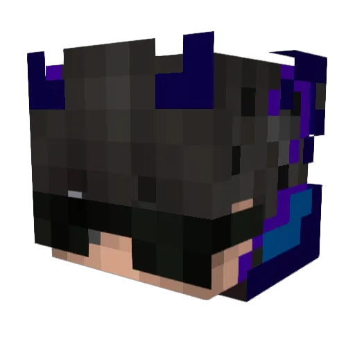 Al3XS0n Minecraft avatar head, 3D render
