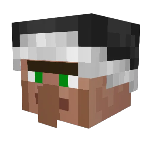 Al3X_ERM Minecraft avatar head, 3D render
